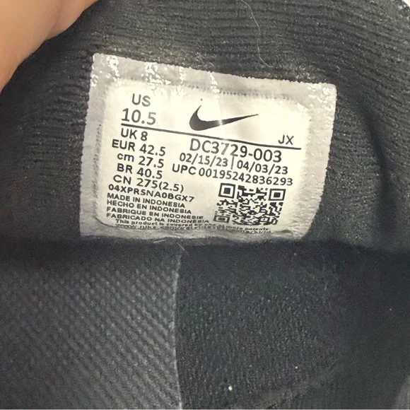 Nike Revolution 6 Black and White Women’s Running Shoes - Picture 4 of 5